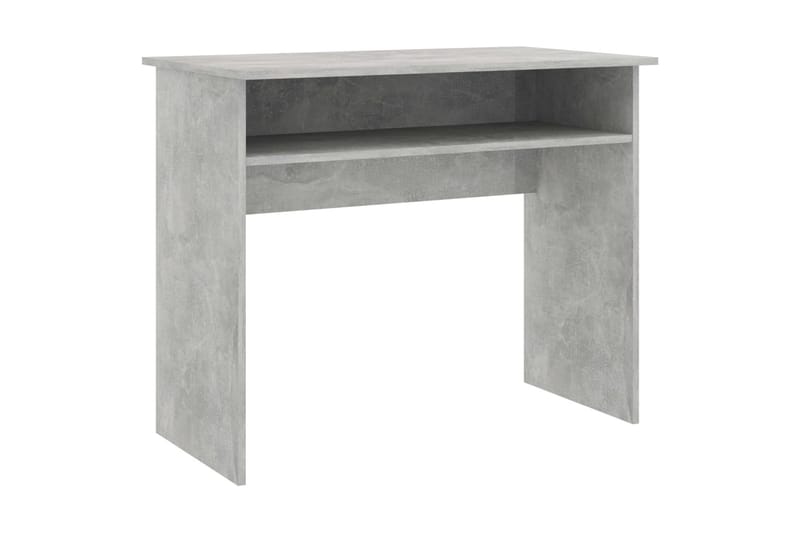 Skrivbord betonggrå 90x50x74 cm spånskiva - Grå - Möbler - Hemmakontor - Skrivbord