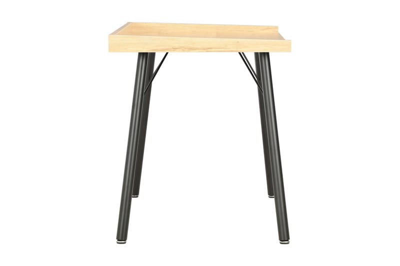Skrivbord ek 90x50x79 cm - Svart - Möbler - Hemmakontor - Skrivbord