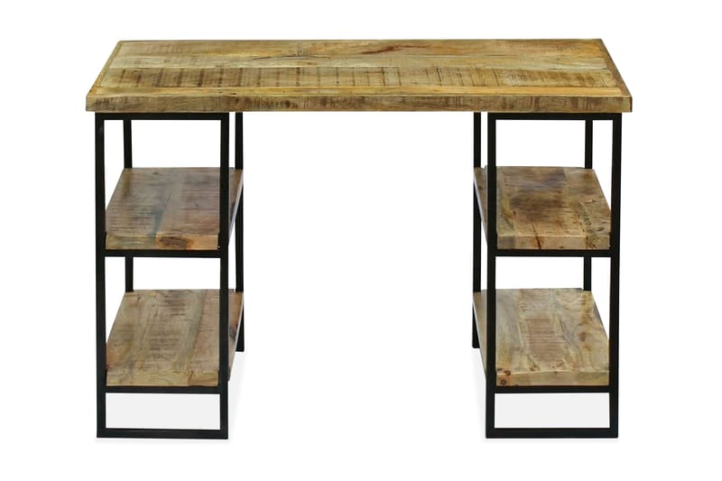 Skrivbord mangoträ 110x50x76 cm - Brun - Skrivbord - Bord