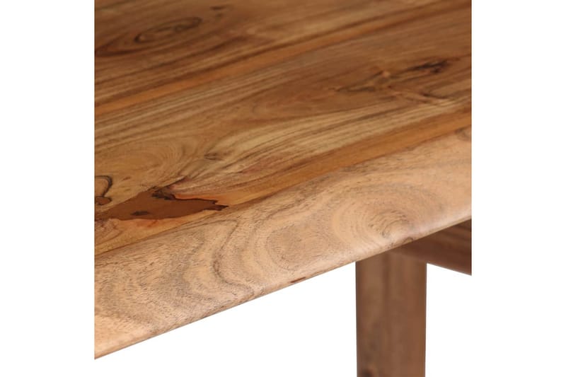 Skrivbord massivt akaciaträ 110x50x76 cm - Brun - Möbler - Hemmakontor - Skrivbord