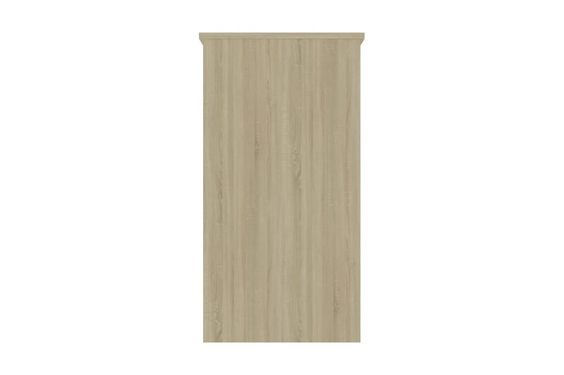 Skrivbord sonoma-ek 80x40x75 cm spånskiva - Brun - Möbler - Hemmakontor - Skrivbord