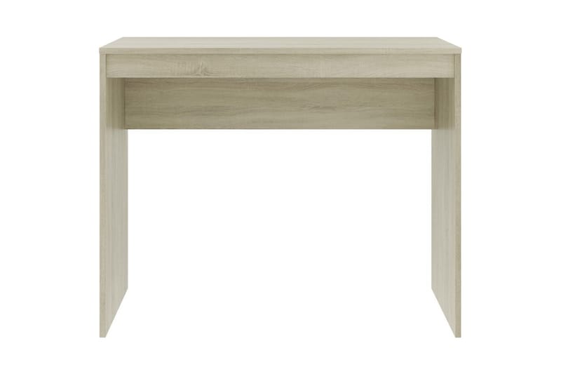 Skrivbord sonoma-ek 90x40x72 cm spånskiva - Brun - Möbler - Hemmakontor - Skrivbord