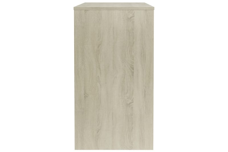 Skrivbord sonoma-ek 90x40x72 cm spånskiva - Brun - Möbler - Hemmakontor - Skrivbord