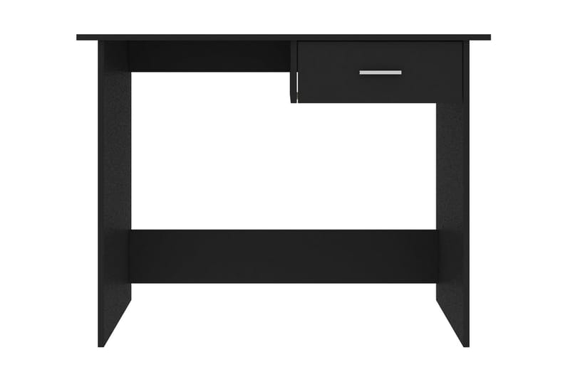Skrivbord svart 100x50x76 cm spånskiva - Svart - Möbler - Hemmakontor - Skrivbord