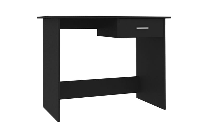 Skrivbord svart 100x50x76 cm spånskiva - Svart - Möbler - Hemmakontor - Skrivbord
