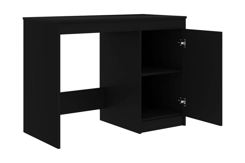 Skrivbord svart 100x50x76 cm spånskiva - Svart - Möbler - Hemmakontor - Skrivbord