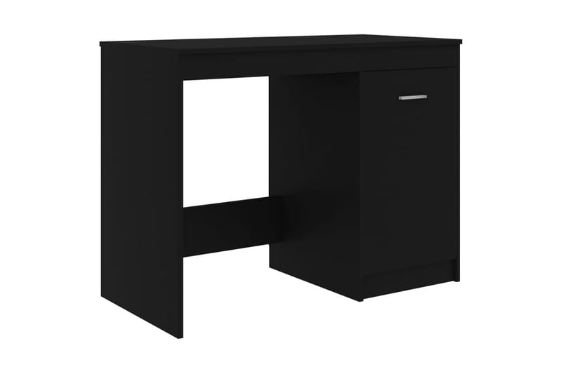 Skrivbord svart 140x50x76 cm spånskiva - Svart - Skrivbord - Bord