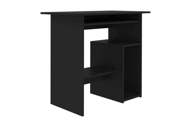 Skrivbord svart 80x45x74 cm spånskiva - Svart - Möbler - Hemmakontor - Skrivbord