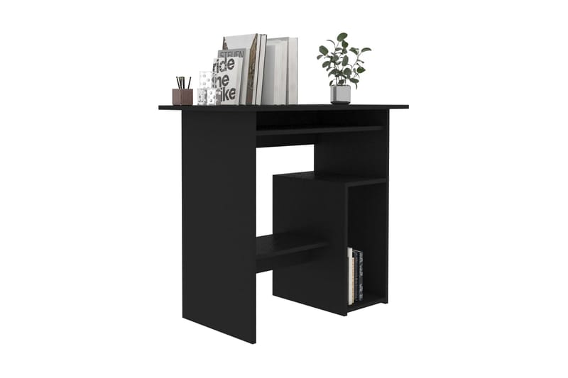 Skrivbord svart 80x45x74 cm spånskiva - Svart - Möbler - Hemmakontor - Skrivbord