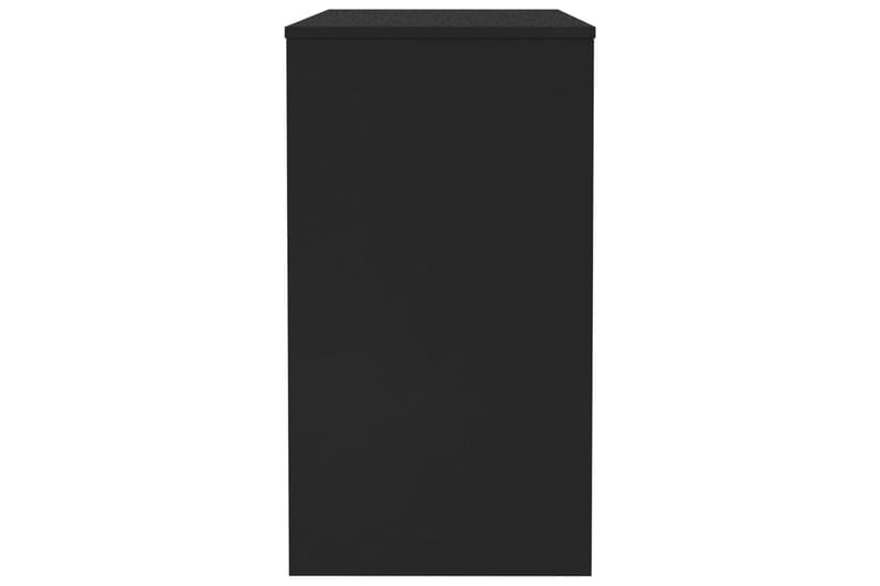 Skrivbord svart 90x40x72 cm spånskiva - Svart - Skrivbord - Bord