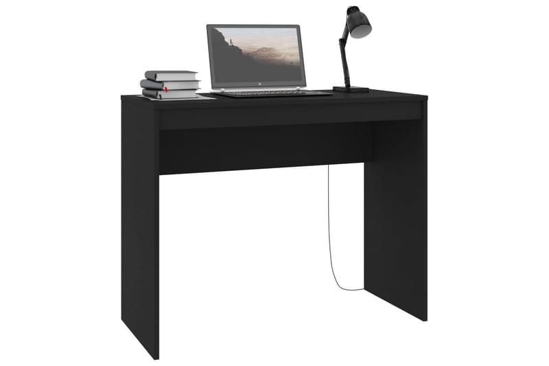 Skrivbord svart 90x40x72 cm spånskiva - Svart - Möbler - Hemmakontor - Skrivbord