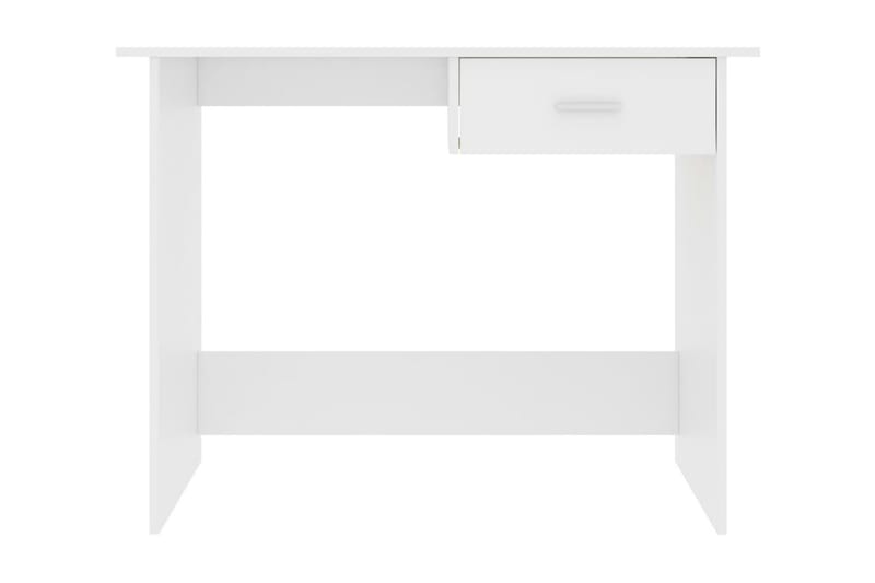 Skrivbord vit 100x50x76 cm spånskiva - Vit - Möbler - Hemmakontor - Skrivbord