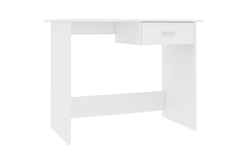Skrivbord vit 100x50x76 cm spånskiva - Vit - Möbler - Hemmakontor - Skrivbord