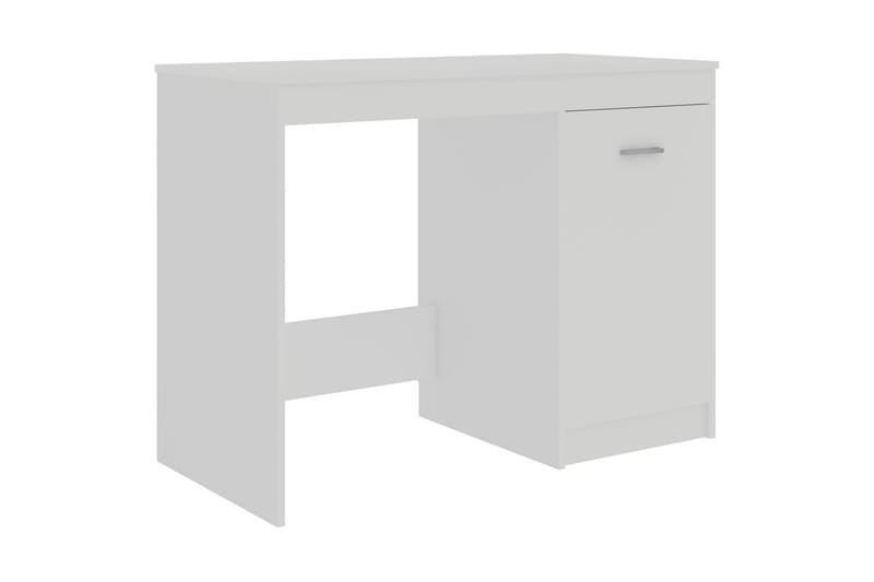 Skrivbord vit 100x50x76 cm spånskiva - Vit - Möbler - Hemmakontor - Skrivbord
