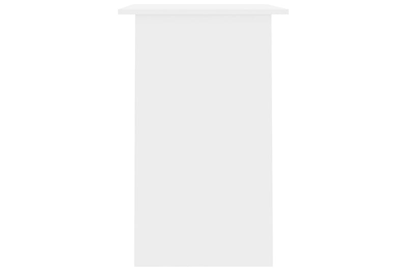 Skrivbord vit högglans 90x50x74 cm spånskiva - Vit - Möbler - Hemmakontor - Skrivbord