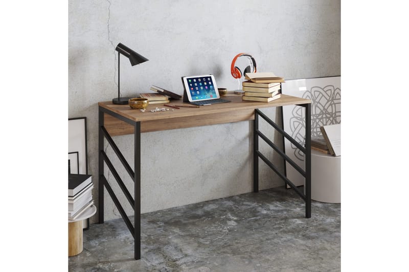 Sotinge Skrivbord 120 cm - Brun - Möbler - Hemmakontor - Skrivbord