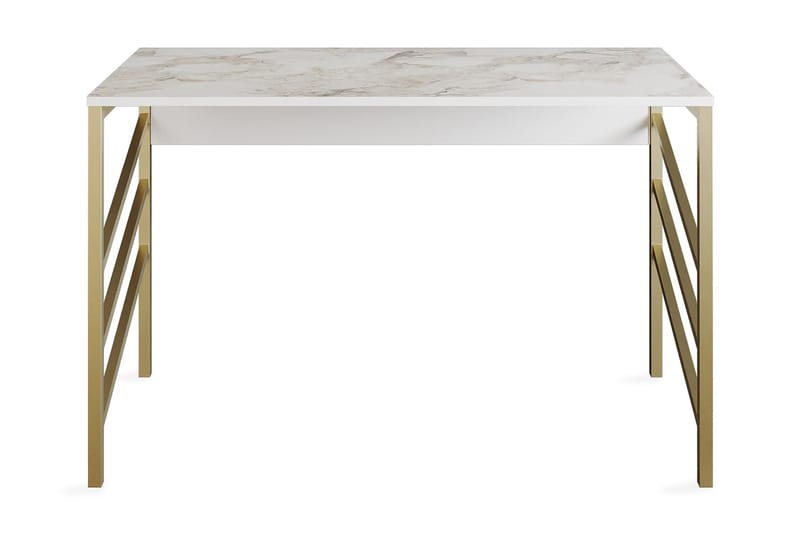 Sotinge Skrivbord 120 cm - Guld - Möbler - Hemmakontor - Skrivbord