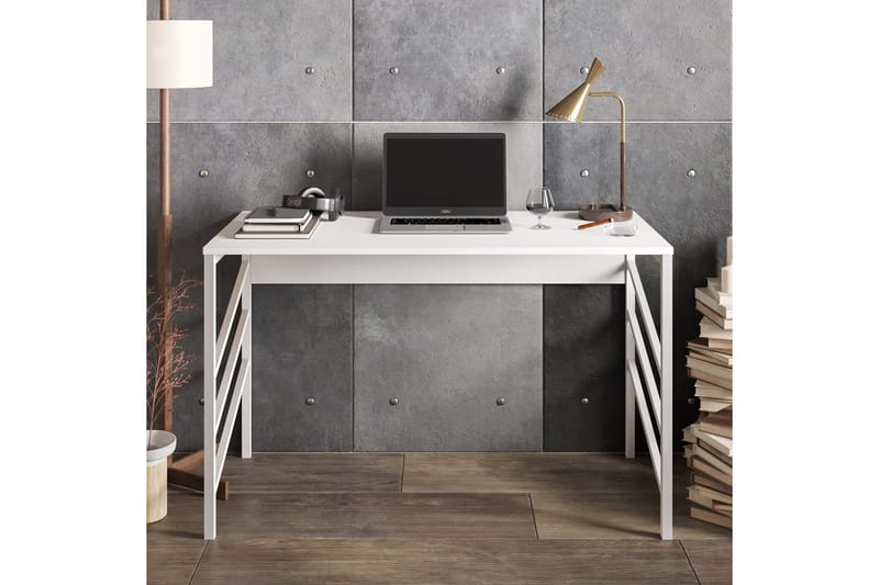 Sotinge Skrivbord 120 cm - Vit - Möbler - Hemmakontor - Skrivbord