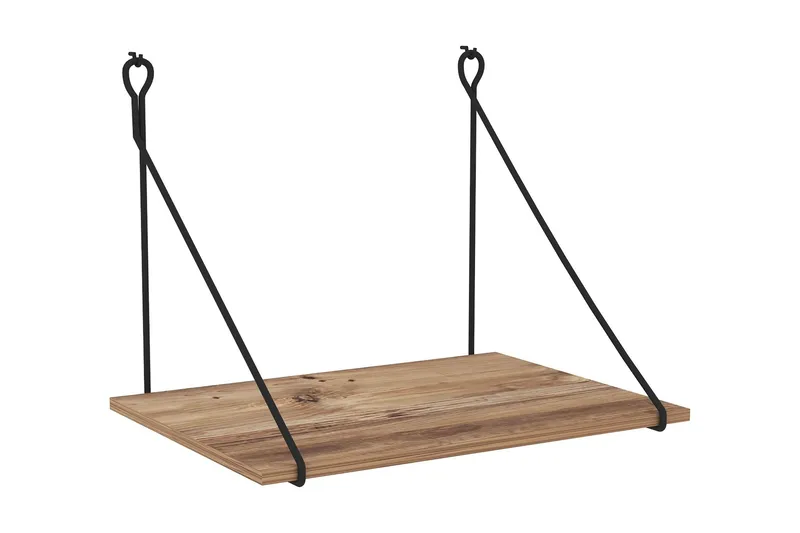 Sotinge Väggskrivbord 70 cm, Brun