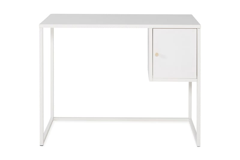 SPONSE Skrivbord 95 cm med Förvaring Skåp Vit - Venture Home - Bord - Skrivbord