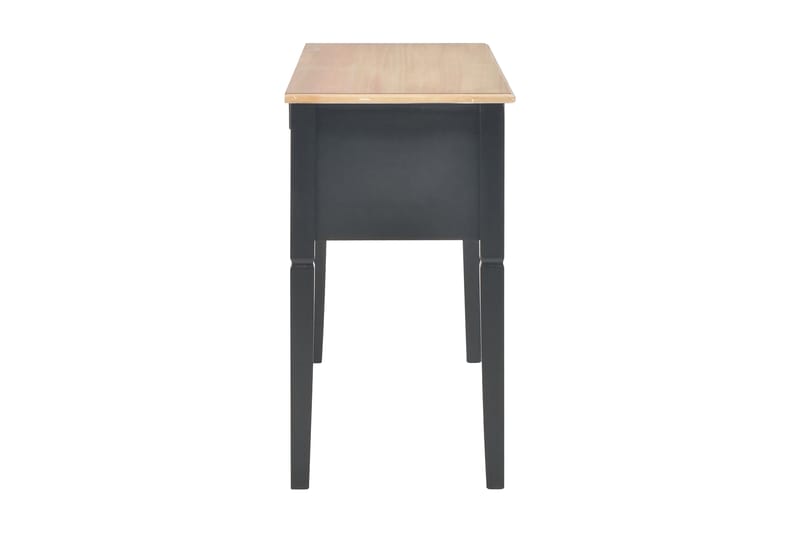 Skrivbord svart 109,5x45x77,5 cm trä - Svart - Bord - Skrivbord