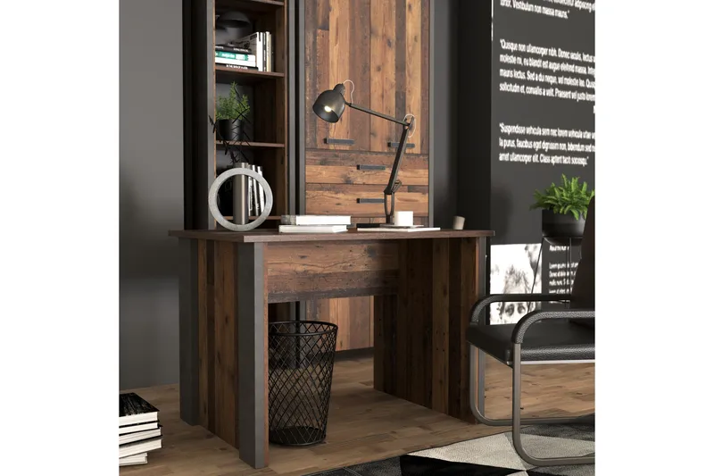 Torelles Skrivbord 103 cm - Brun/Grå - Möbler - Hemmakontor - Skrivbord