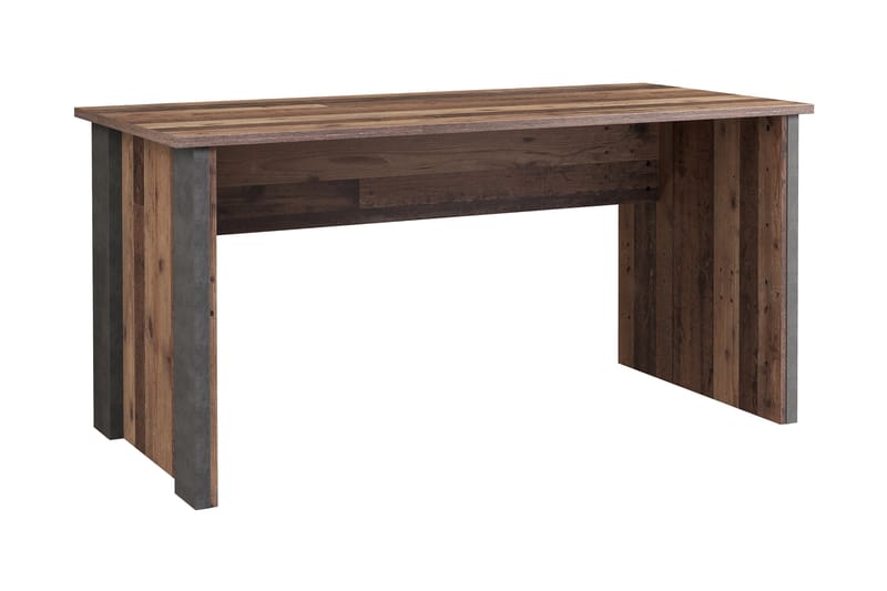 TORRAFERRE Skrivbord 153 cm Brun/Grå - Möbler - Hemmakontor - Skrivbord