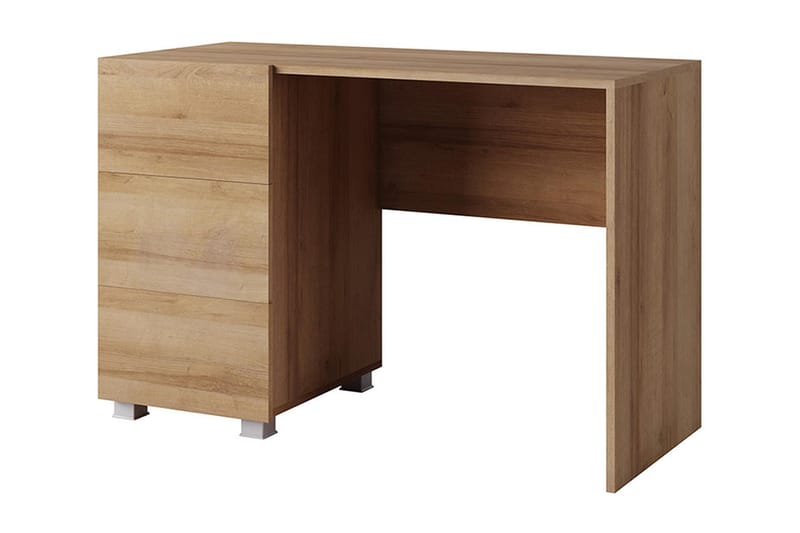TRACEY Skrivbord 110 cm med Förvaring Brun - Brun - Möbler - Hemmakontor - Skrivbord
