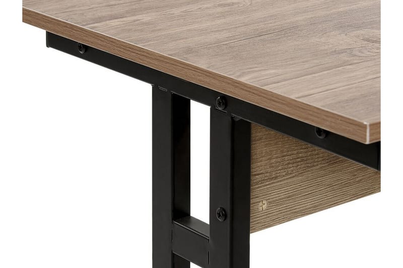 TRAYSHUN Skrivbord 120 cm Brun/Grå - Möbler - Hemmakontor - Skrivbord