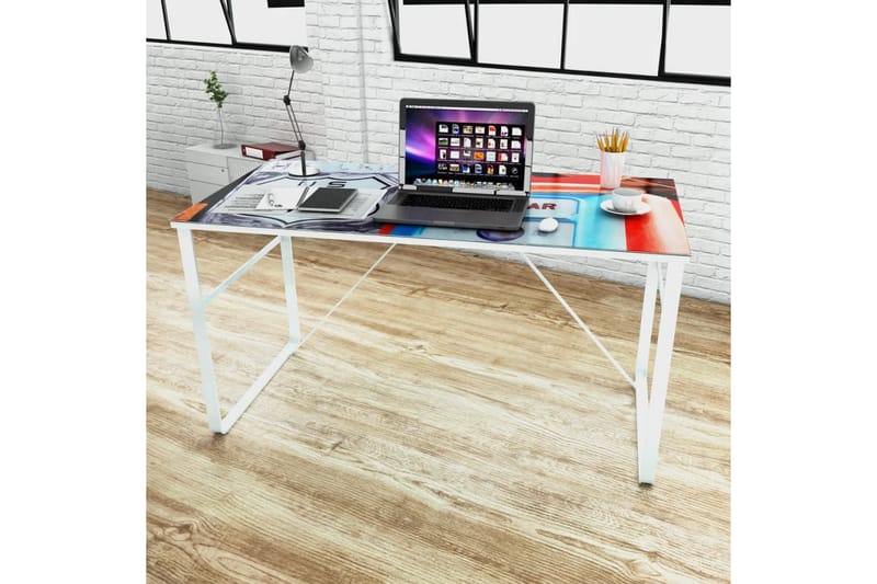 Unikt rektangulärt skrivbord - Flerfärgad - Skrivbord - Bord