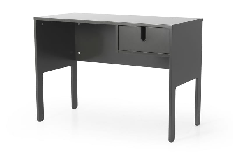 UNO Skrivbord 105 cm med Förvaring Låda Grå - Möbler - Hemmakontor - Skrivbord
