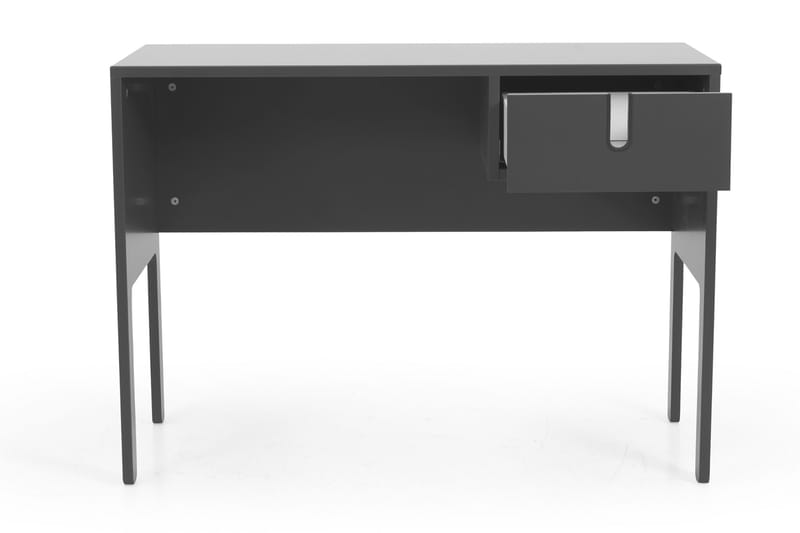 UNO Skrivbord 105 cm med Förvaring Låda Grå - Möbler - Hemmakontor - Skrivbord