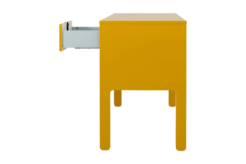 UNO Skrivbord 105 cm med Förvaring Låda Gul - Bord - Skrivbord