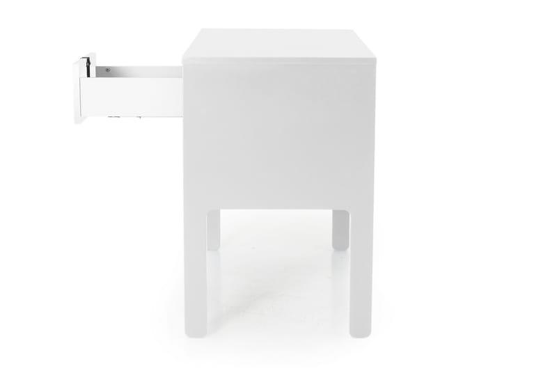 UNO Skrivbord 105 cm med Förvaring Låda Vit - Skrivbord - Bord