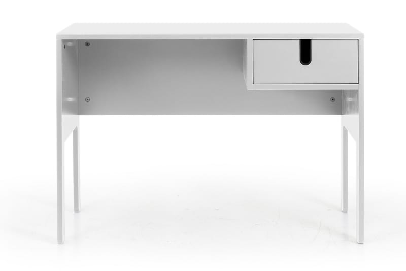 UNO Skrivbord 105 cm med Förvaring Låda Vit - Möbler - Hemmakontor - Skrivbord
