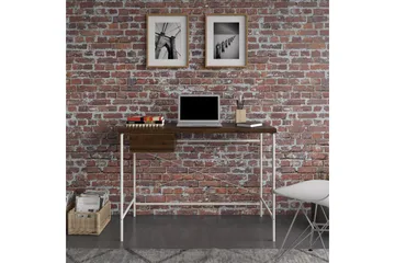 Webster Skrivbord 107 cm med Förvaring Låda Valnötsbrun - Novogratz - Möbler - Hemmakontor - Skrivbord