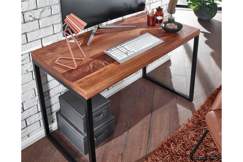 Wilhem Skrivbord 117 cm Rektangulär - Natur - Möbler - Hemmakontor - Skrivbord