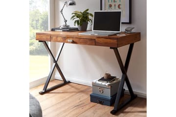 Wilhem Skrivbord 120 cm Rektangulär - Natur - Möbler - Hemmakontor - Skrivbord