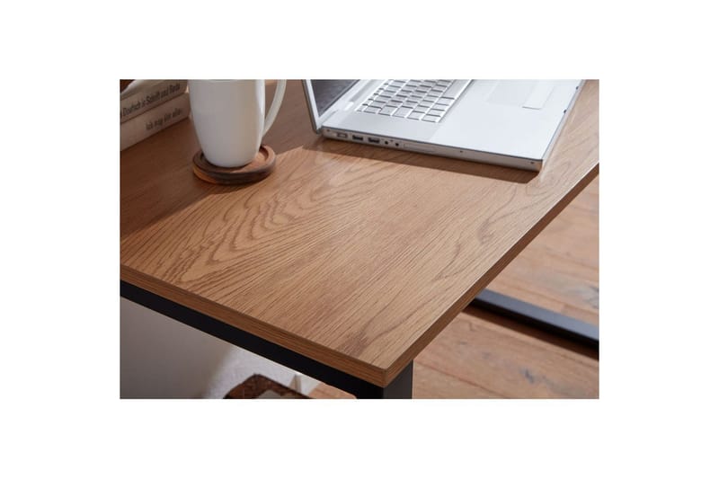 Skrivbord Wohnling Ek i trästil 120 cm Modern - Möbler - Hemmakontor - Skrivbord