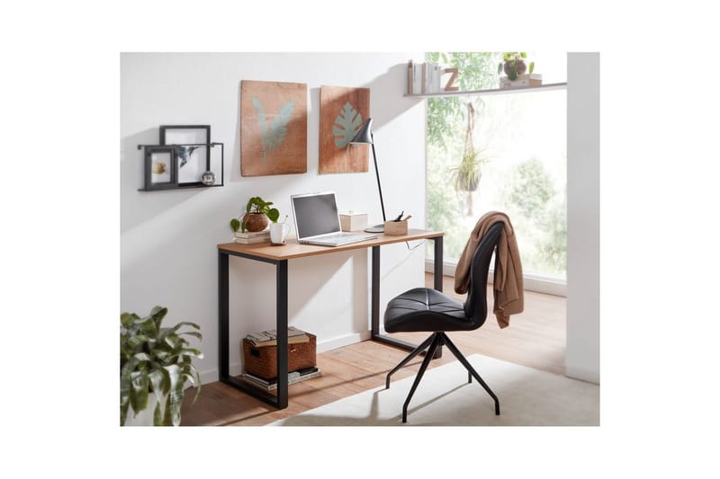 Skrivbord Wohnling Ek i trästil 120 cm Modern - Möbler - Hemmakontor - Skrivbord