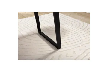 Skrivbord Wohnling Massiv trä träd kant metallben lantlig stil Svart, vinklad, 140x60 cm - Svart, vinklad, 140x60 cm - Möbler - Hemmakontor - Skrivbord