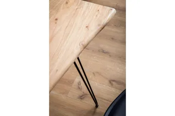 Skrivbord Wohnling Massivt trä 150 cm träd kant med hårnålben lantstil - Möbler - Hemmakontor - Skrivbord