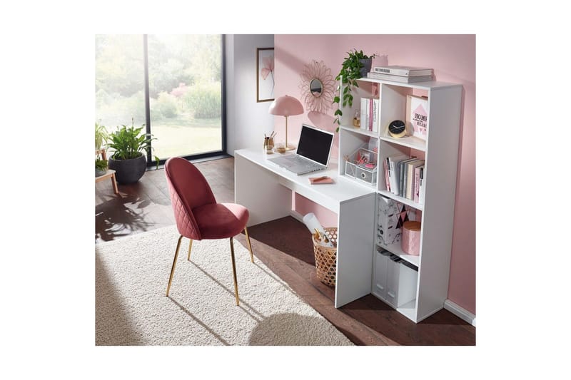 Skrivbord Wohnling med förvaringshylla 170 cm modern - Möbler - Hemmakontor - Skrivbord