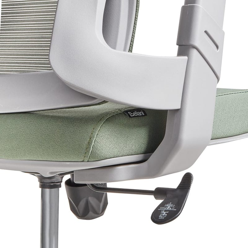 Skrivbordsstol Bard - Grönt, grått - Möbler - Hemmakontor - Kontorsstol