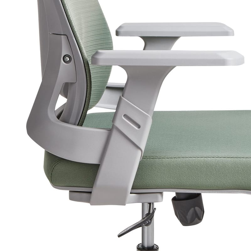 Skrivbordsstol Bard - Grönt, grått - Möbler - Hemmakontor - Kontorsstol