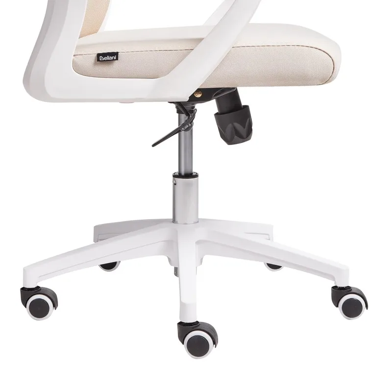Skrivbordsstol Monarch - Beige, vit - Möbler - Hemmakontor - Kontorsstol