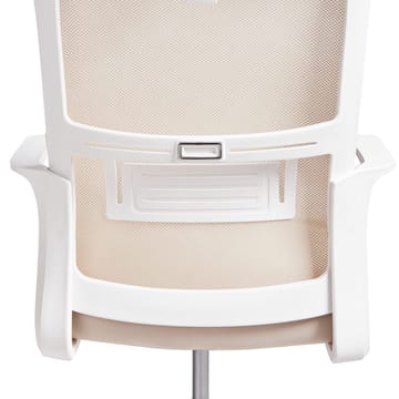 Skrivbordsstol Monarch - Beige, vit - Möbler - Hemmakontor - Kontorsstol