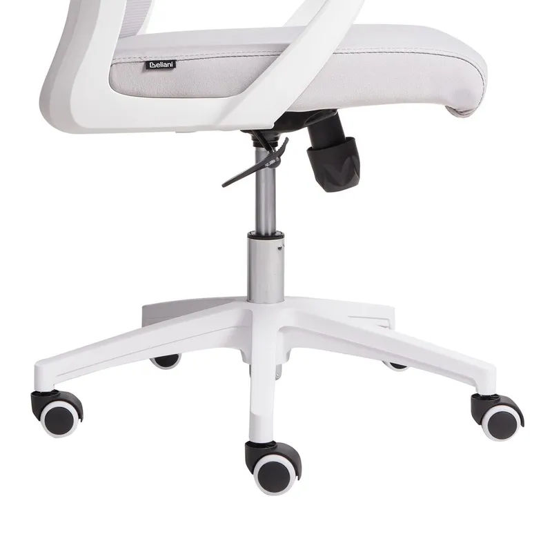 Skrivbordsstol Monarch - Grå, vit - Möbler - Hemmakontor - Kontorsstol