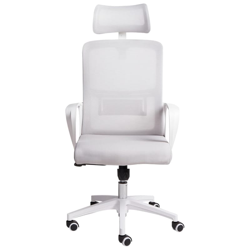 Skrivbordsstol Monarch - Grå, vit - Möbler - Hemmakontor - Kontorsstol