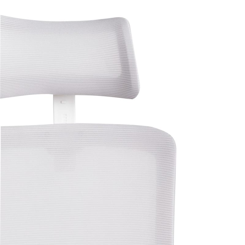 Skrivbordsstol Monarch - Grå, vit - Möbler - Hemmakontor - Kontorsstol